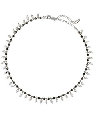 Samuel B. Pearl Necklace - Metallic