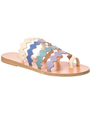 Ancient Greek Sandals Niki Onda Leather Sandal - Pink