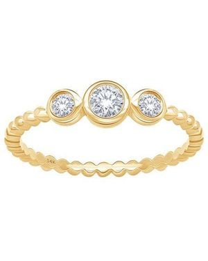 Meira T 14K 0.26 Ct. Tw. Lab-Grown Diamond Ring - White