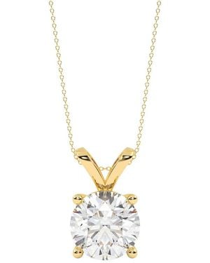 Diamond Select Cuts 14K 1.50 Ct. Tw. Diamond Pendant Necklace - Metallic