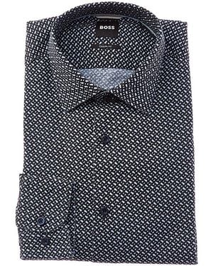 BOSS Hal Kent Shirt - Blue