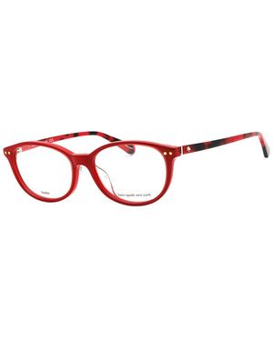 Kate Spade Evangeline/F 53Mm Optical Frames - Red