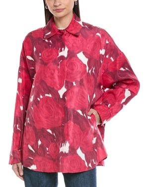 Valentino Silk Jacket - Red