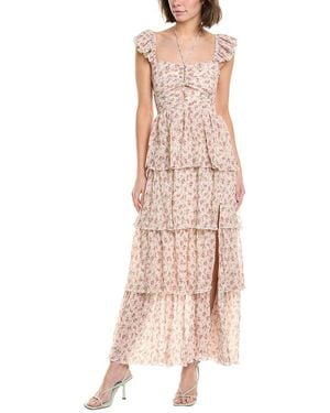 Astr Emmeline Maxi Dress - Pink