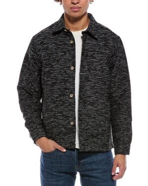 Vintage 1946 Crosshatch Shirt Jacket - Black
