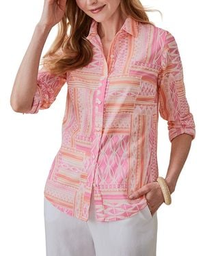 J.McLaughlin Lois Blouse - Pink