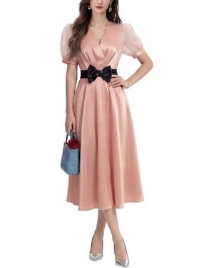 DZA Midi Dress - Pink