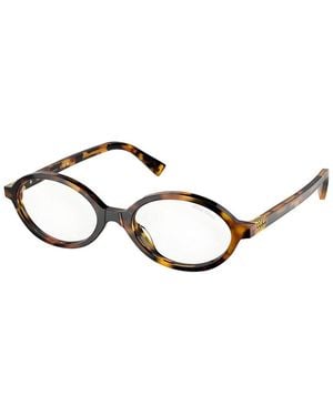 Miu Miu 50Mm Light-Filtering Optical Frames - Metallic