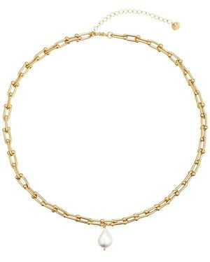 Eye Candy LA Frida Chain Necklace - Metallic