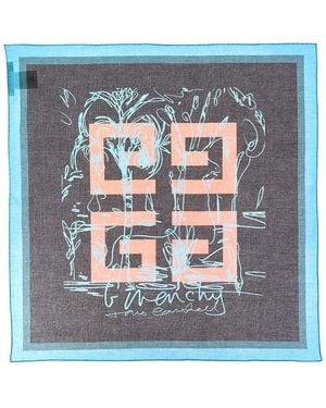 Givenchy Tomo Campbell Scarf - Blue