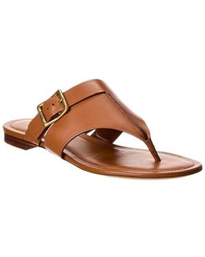 Tod's Leather Sandal - Brown