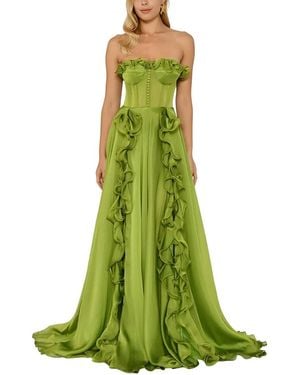 Linda Charm Maxi Dress - Green