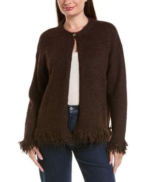 ANNA KAY Ivonne Wool-Blend Cardigan - Brown