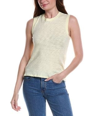 ATM Slub Sleeveless Schoolboy T-Shirt - Blue