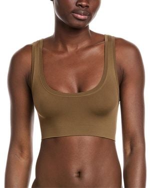 Hanro Touch Feeling Crop Top - Brown