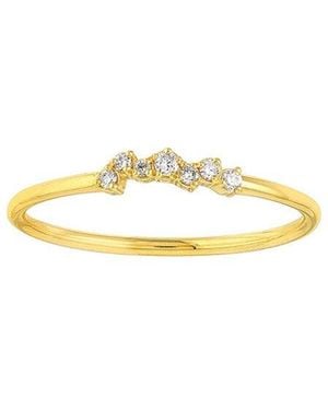 HAWLEY ST 14K 0.05 Ct. Tw. Diamond Fashion Ring - Metallic