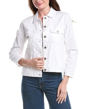 Eileen Fisher Petite Jean Jacket - White