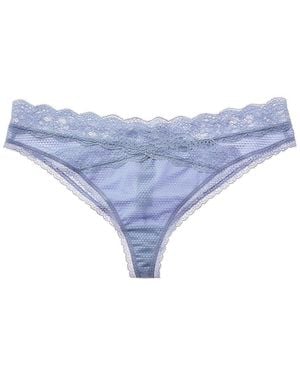 Passionata Bklyn Lace Tanga - Blue