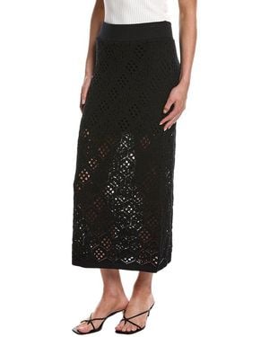 Electric and Rose Angelina Midi Skirt - Black