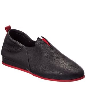 Arche Piaoko Leather Slip-On - Black
