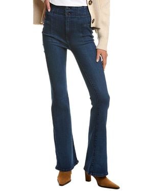 Free People Jayde Night Sky Flare Jean - Blue