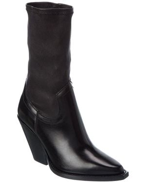 Isabel Marant Lirnee Leather Boot - Black