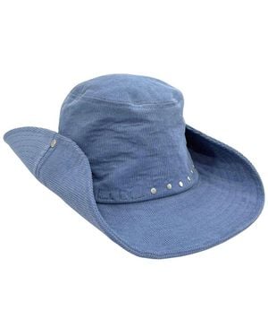Nicole Miller Corduroy Packable Cowboy - Blue