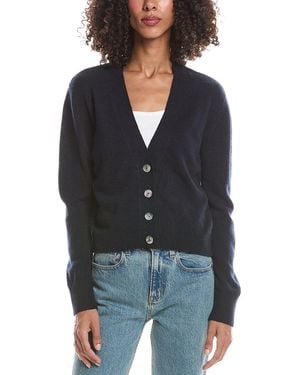 Brodie Cashmere Alani 100% Cashmere Cardigan - Black