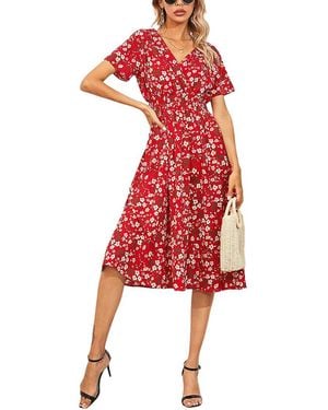 VERA DOLINI Dress - Red