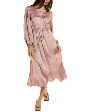 Chaser Brand Cabrillo Midi Dress - Pink