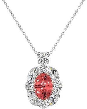 Lab Grown Diamonds 14K 2.50 Ct. Tw. Lab-Grown Diamond Fashion Pendants - White