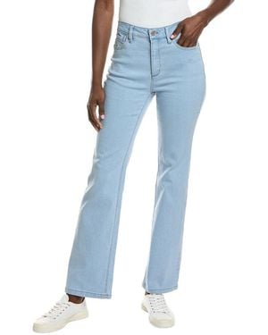 Anne Klein Leo High-Rise Bootcut Jean - Blue
