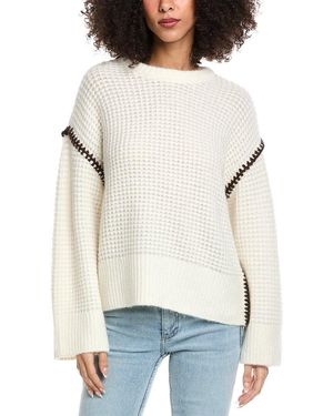 Rag & Bone Katie Wool & Alpaca-Blend Jumper - White