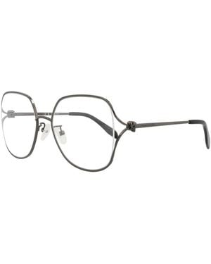 McQueen 54Mm Optical Frames - Metallic