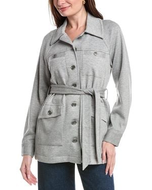 Cabi Grab & Go Trench Coat - Grey