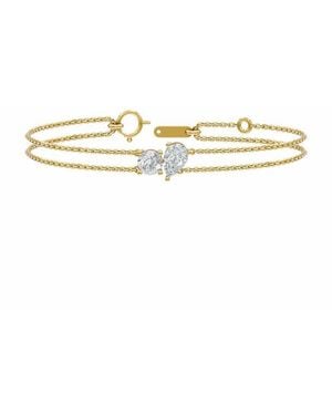 Lab Grown Diamonds 14K 2.00 Ct. Tw. Lab-Grown Diamond Bracelet - White