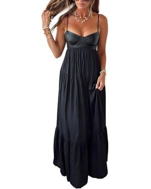 CHARLOTTE GREEN Maxi Dress - Blue