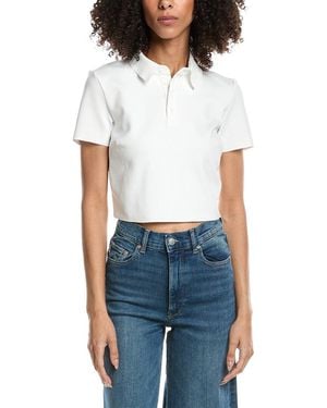 Commando Commando Neoprene Polo Shirt - White