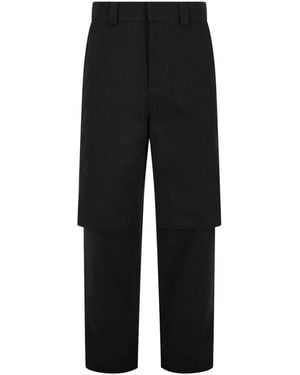 Off-White c/o Virgil Abloh Double Layer Carpenter Pant - Black