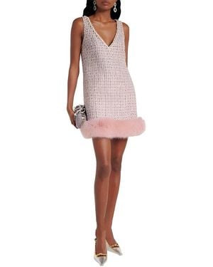 Emma way Embellished Mini Dress - Pink