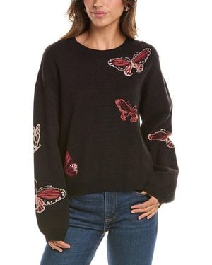 NVLT Butterfly Sweater - Black