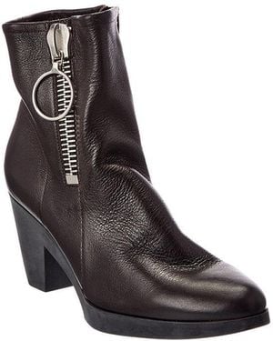 Arche Divkaa Leather Boot - Black