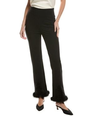 tyler boe Ameret Ponte Feather Pant - Black