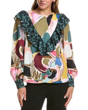 CROSBY BY MOLLIE BURCH Flint Top - White