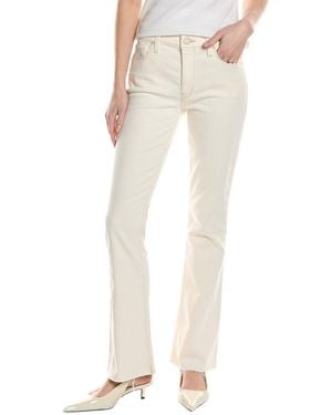 Hudson Jeans Nico Mid-Rise Ecru Bootcut Jean - Natural