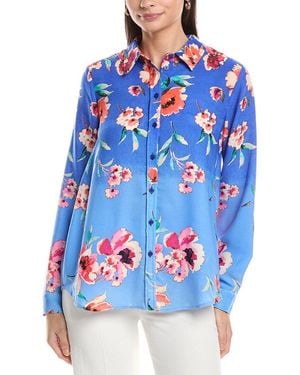 Tahari Shirt - Blue