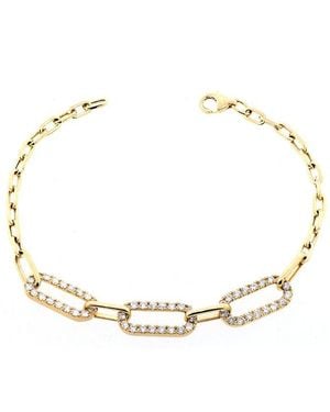 Sabrina Designs 14k 1.40 Ct. Tw. Link Bracelet - Metallic