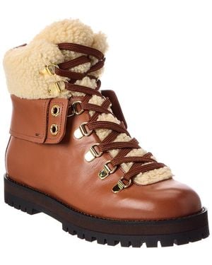 Odissi Leather Boot - Brown