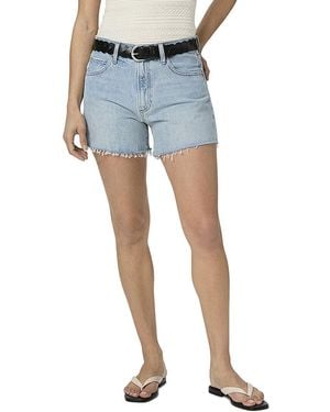 PAIGE Archie Tayce Distressed Short - Blue
