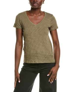 ATM Schoolboy V-Neck T-Shirt - Green